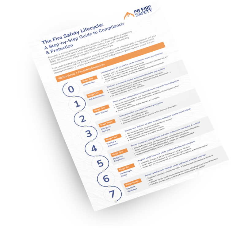 Preview of the Fire Safety Lifecycle Guide